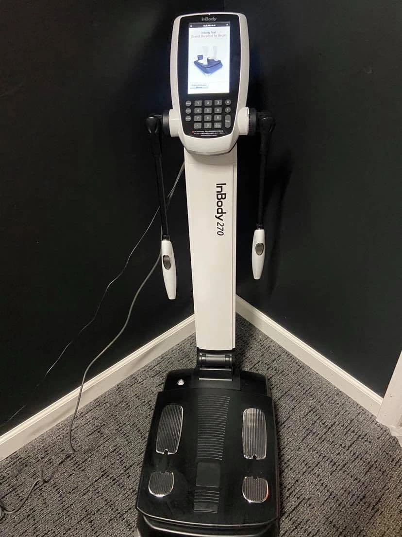 InBody scan at MA5 Performance